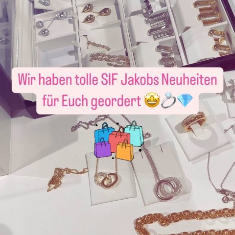 Heute haben wir tolle SIF Jakobs Neuheiten für Euch geordert. Es sind super schöne Schmuckstücke, Uhren und echte Hinguc...